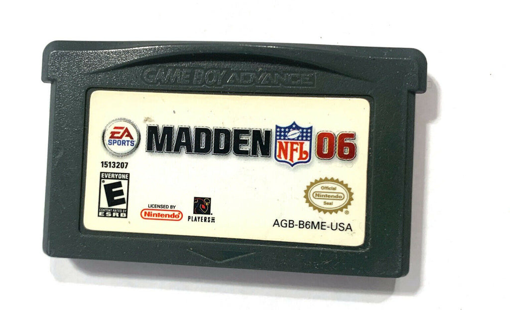 MADDEN 2006 Nintendo Gameboy Advance GBA Tested + Working & Authentic!