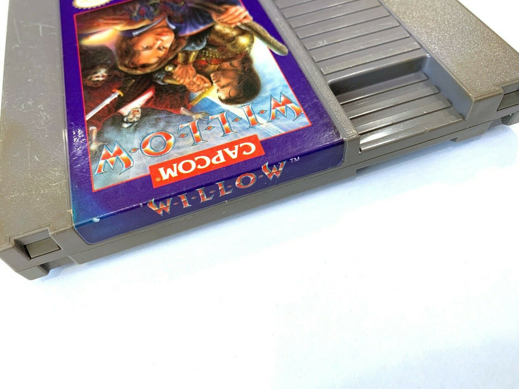 Willow ORIGINAL NINTENDO NES CAPCOM GAME Tested + Working & Authentic!