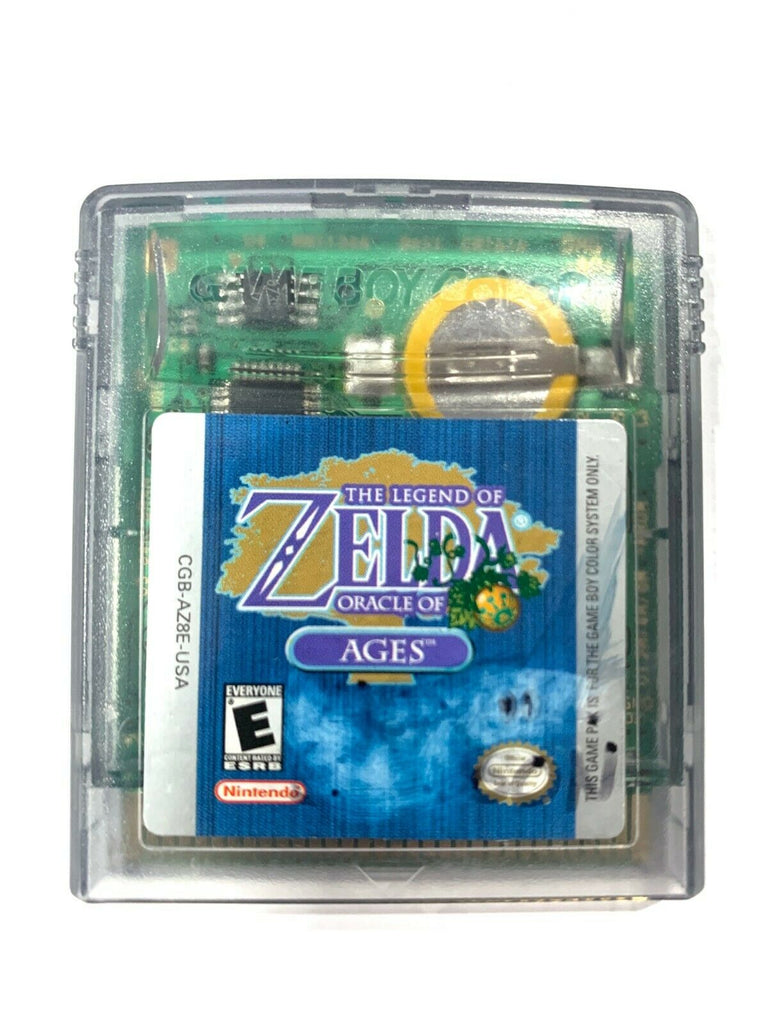 ***Legend of Zelda: Oracle of Ages NINTENDO GAMEBOY COLOR w/ New Save Battery!**