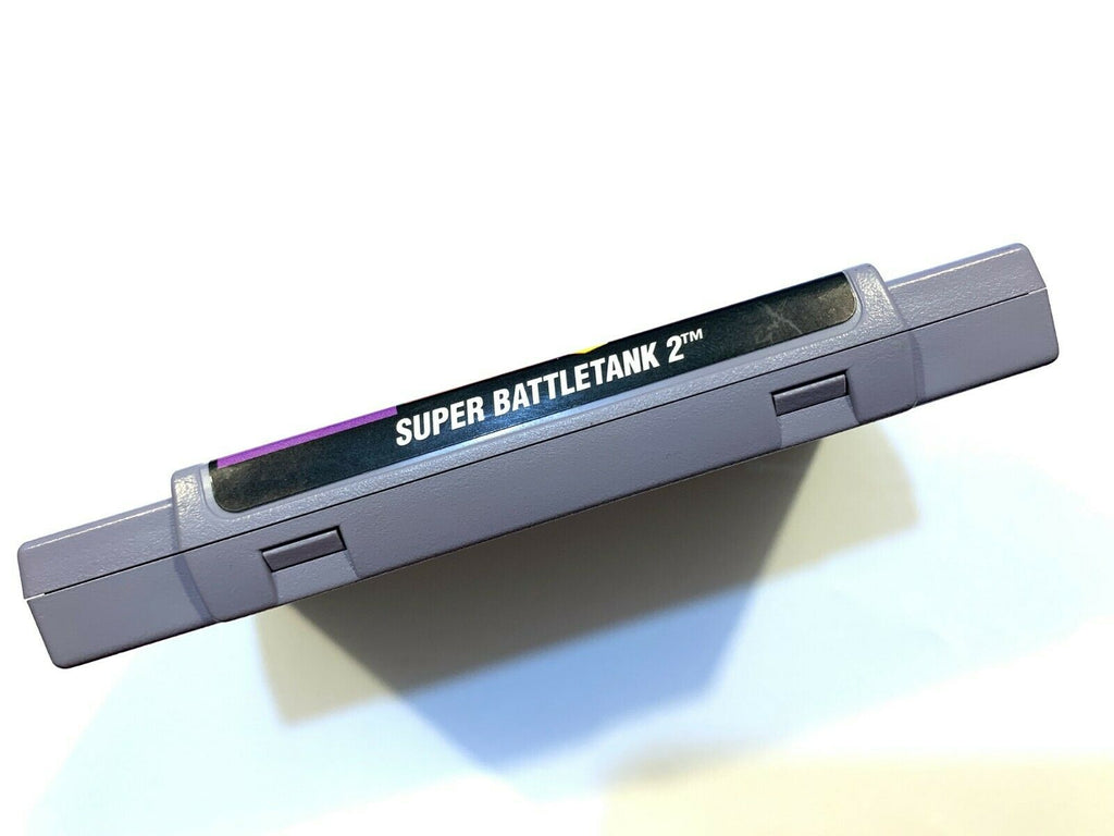 Super Battletank 2 SUPER NINTENDO SNES Game Tested + Working & Authentic!