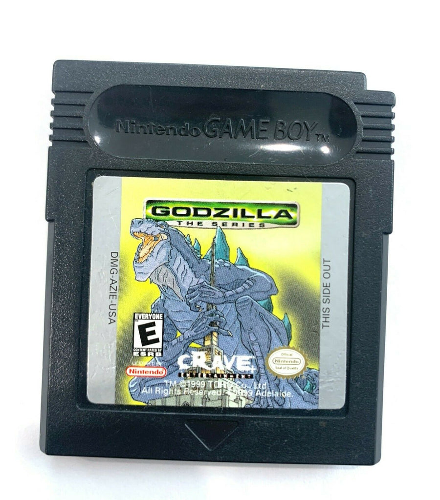 Godzilla The Series NINTENDO GAMEBOY COLOR Tested + Working & Authentic!