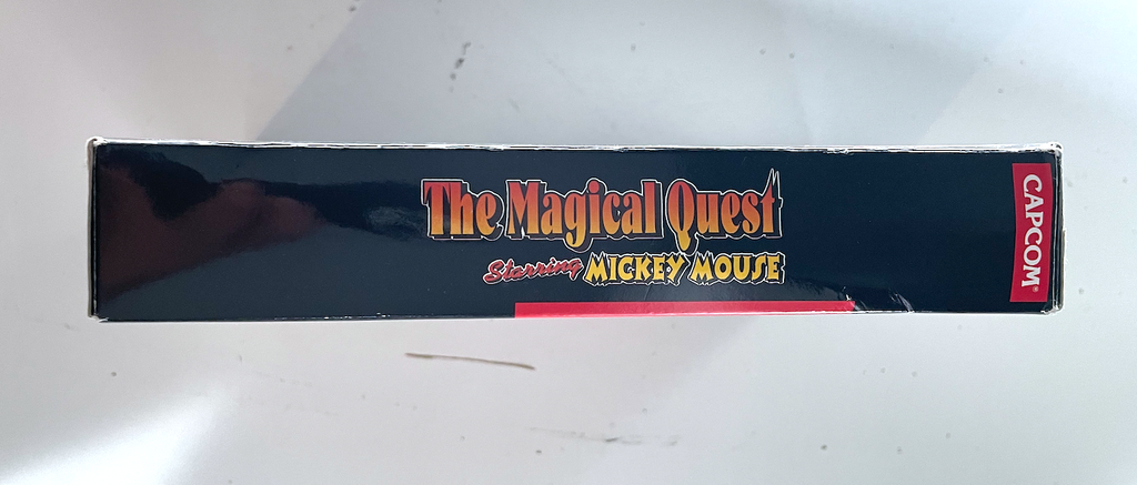 Magical Quest starring Mickey Mouse SUPER NINTENDO SNES Game Boxed