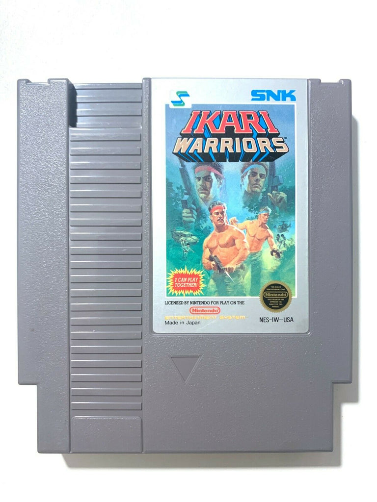 Ikari Warriors ORIGINAL NINTENDO NES GAME Tested WORKING Authentic!