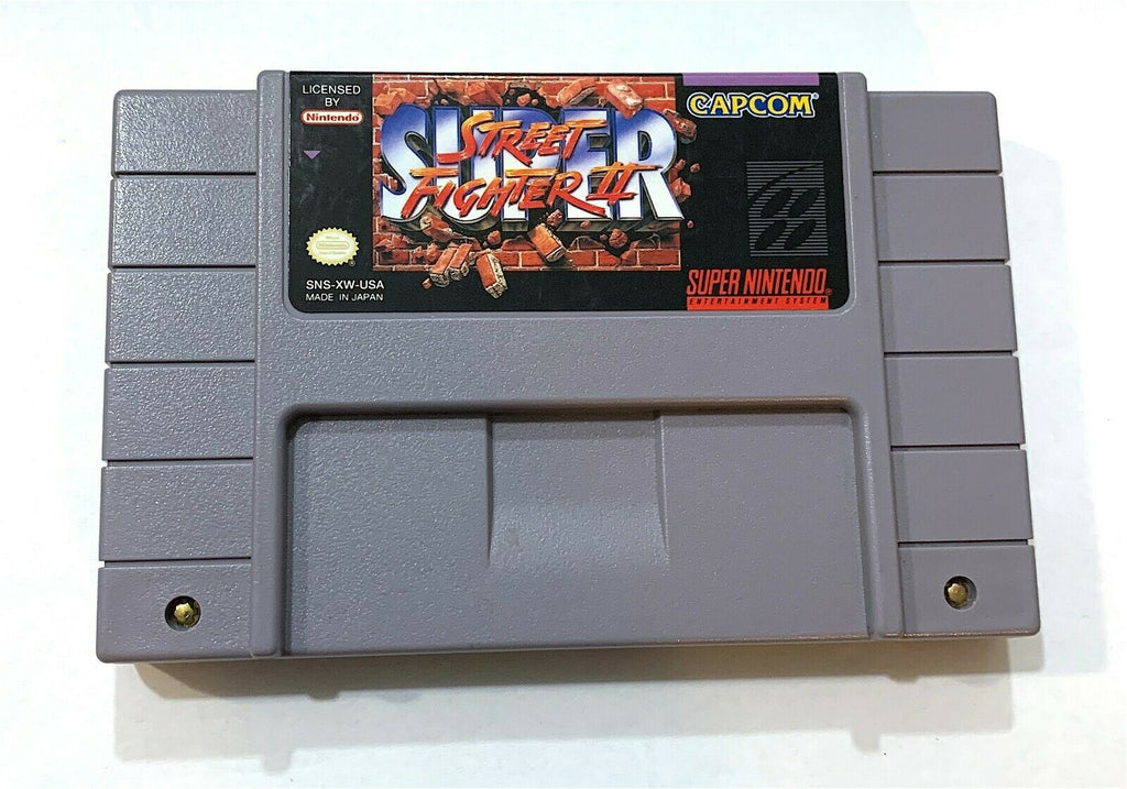 Street Fighter II 2 The New Challengers SUPER NINTENDO SNES Game - Tested!
