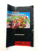 Mario Kart Instruction Manual Only Super Nintendo SNES Genuine OEM Authentic