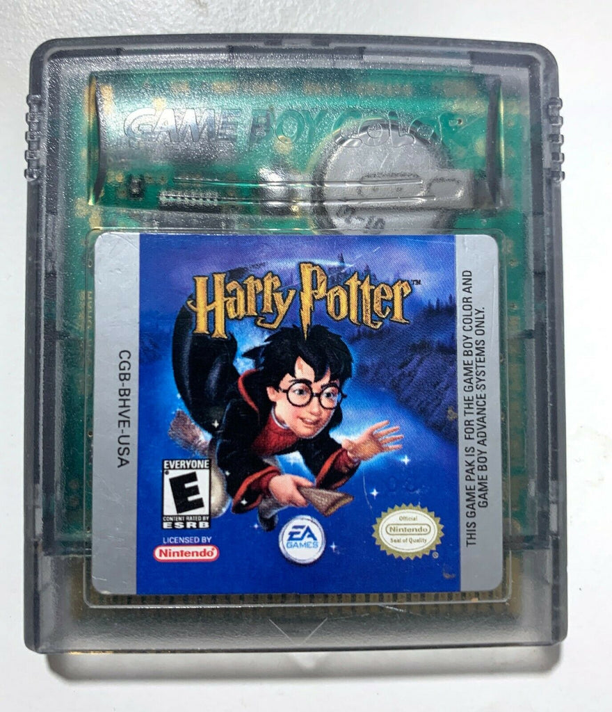 Harry Potter And The Sorcerer's Stone - Game Boy Color - Tested & Working!