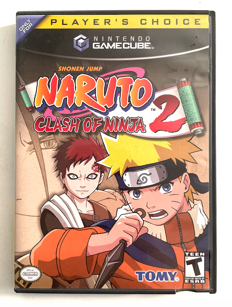 Naruto: Clash of Ninja 2 Nintendo Gamecube Game