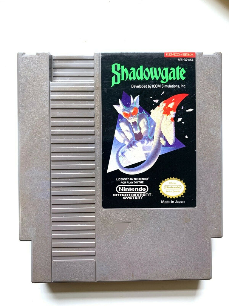 Shadowgate ORIGINAL NINTENDO NES GAME Tested + Working & Authentic!