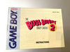 Bugs Bunny Crazy Castle 2 Original Nintendo Gameboy Instruction Manual Booklet