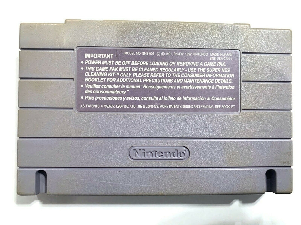 Power Moves SUPER NINTENDO SNES GAME Tested + Working & Authentic!
