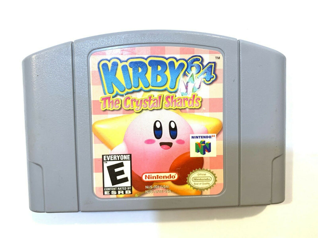 Kirby 64: The Crystal Shards NINTENDO 64 N64 Game AUTHENTIC!