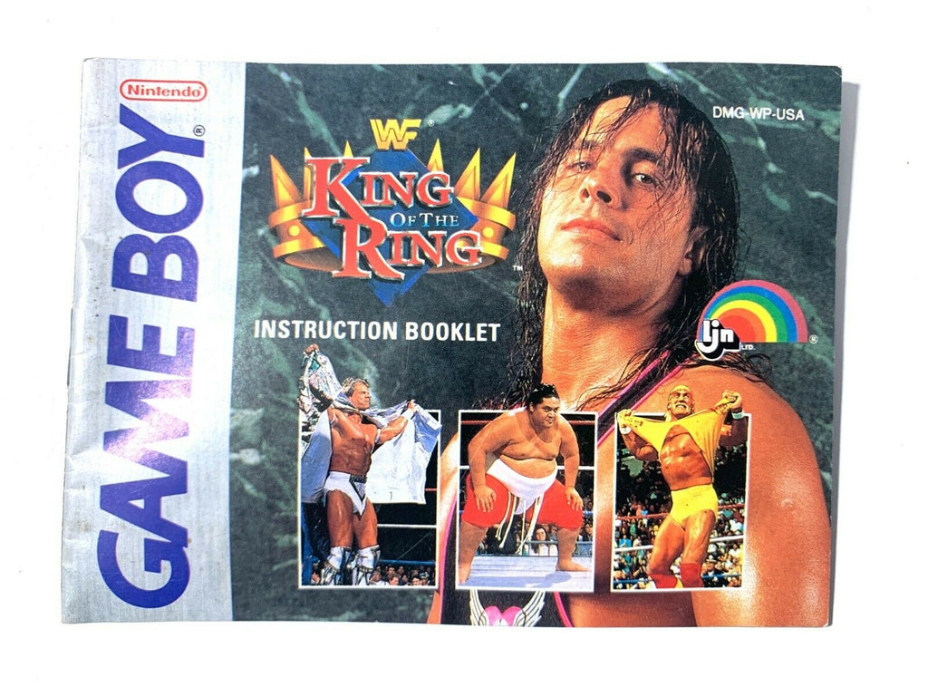 King of the Ring ORIGINAL NINTENDO GAMEBOY GAME w/ Instruction Manual – The  Game Island