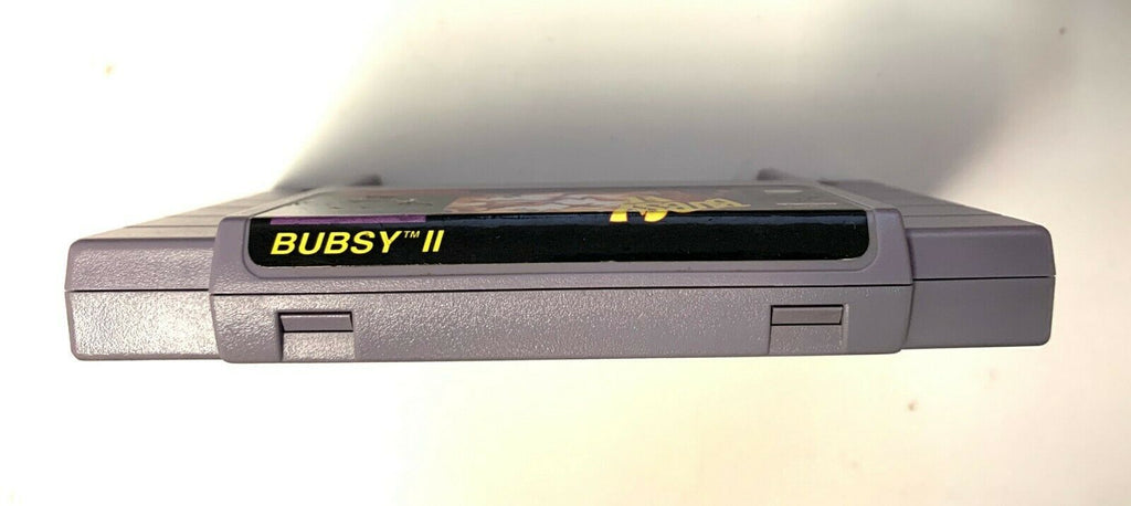 ****Bubsy II 2 SUPER NINTENDO SNES GAME Tested + Working & Authentic!****