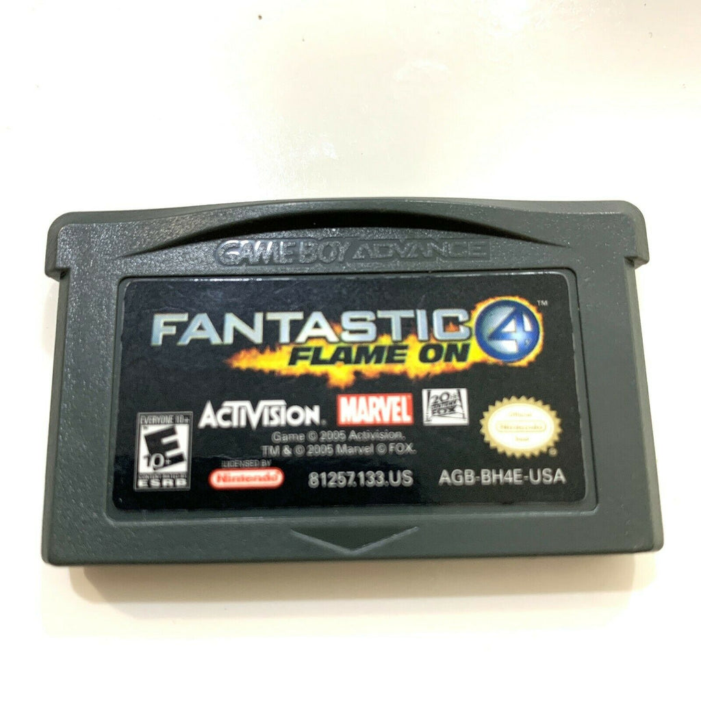 Fantastic 4 Flame On Game Boy Advance Game Tested, Working & Authentic!