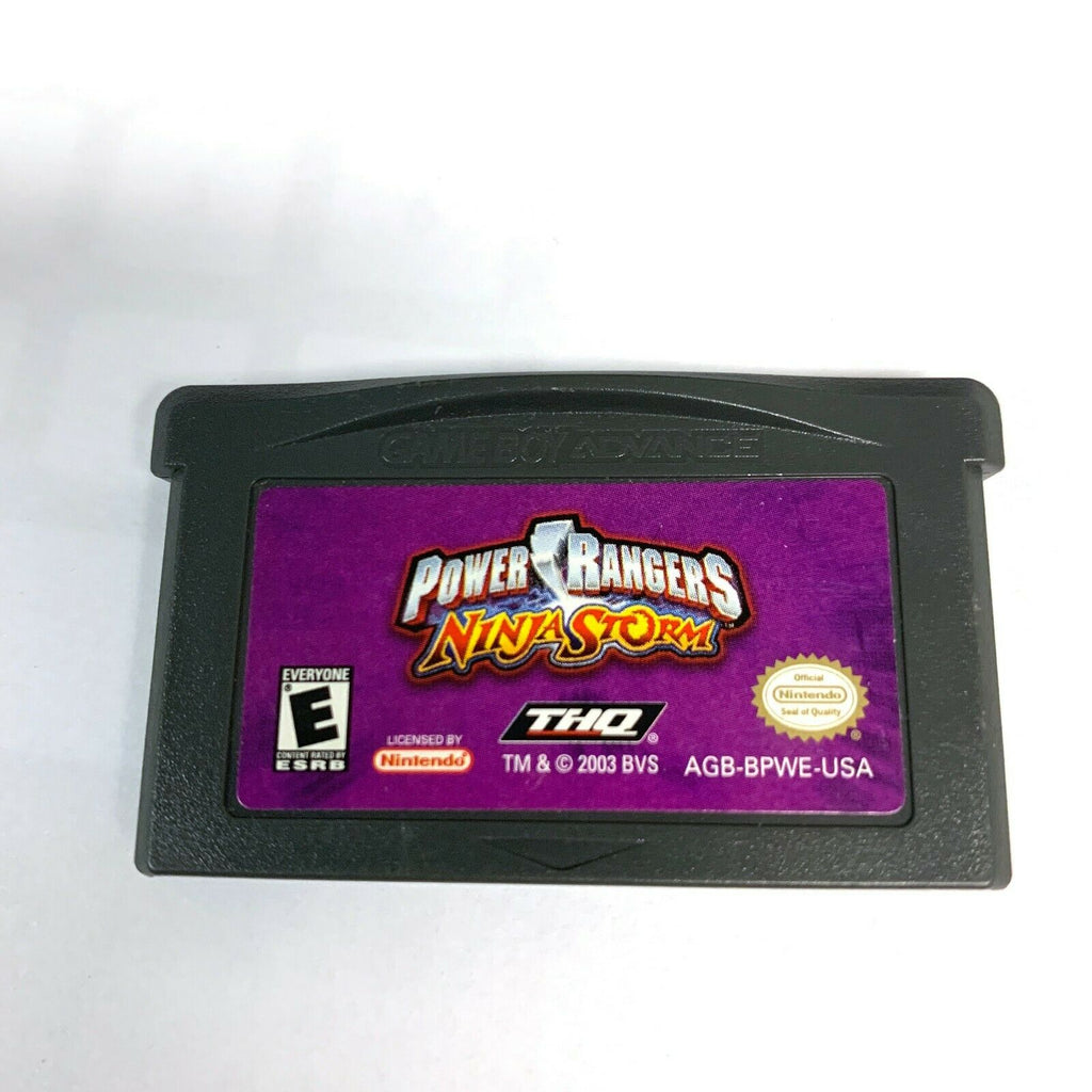 Power Rangers Ninja Storm Nintendo Gameboy Advance Game