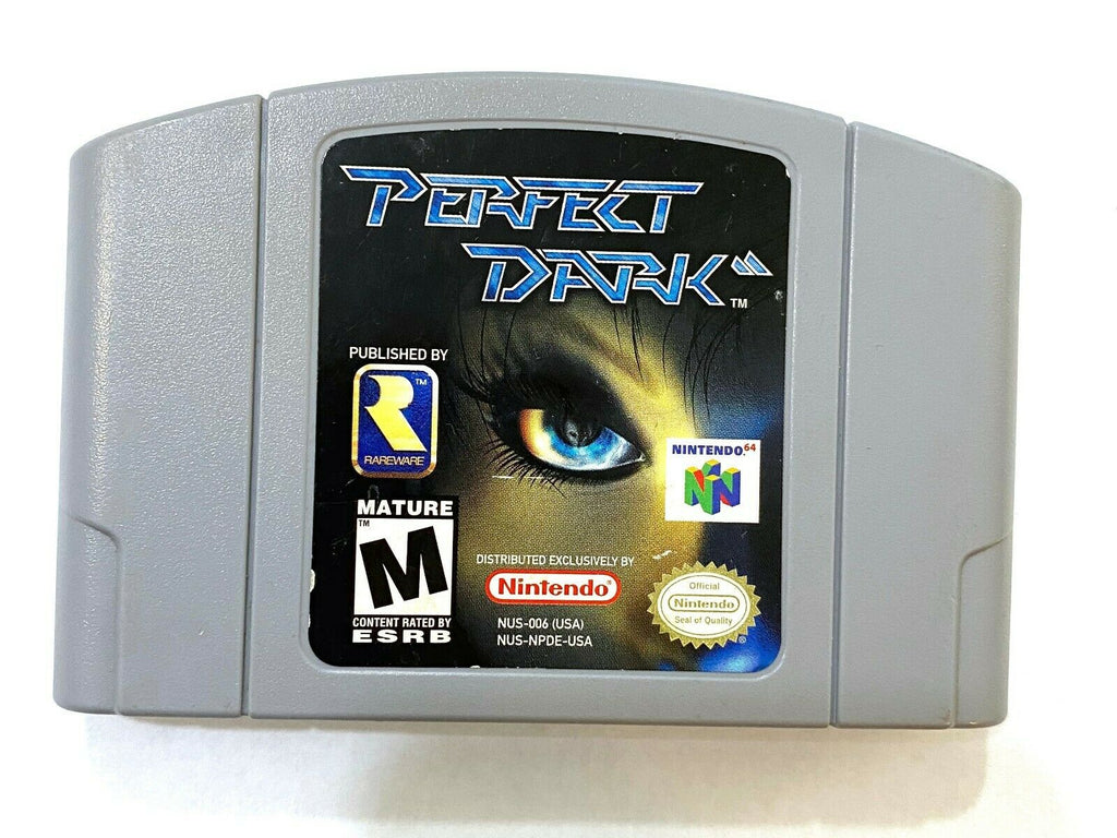 AUTHENTIC! Perfect Dark - Nintendo 64 N64 Game - Tested - Working