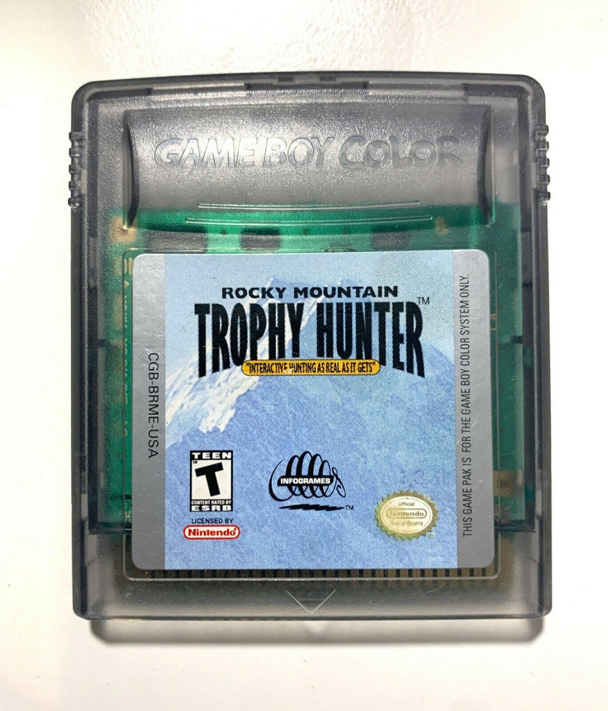 ROCKY MOUNTAIN TROPHY HUNTER NINTENDO GAMEBOY COLOR GBC GAME
