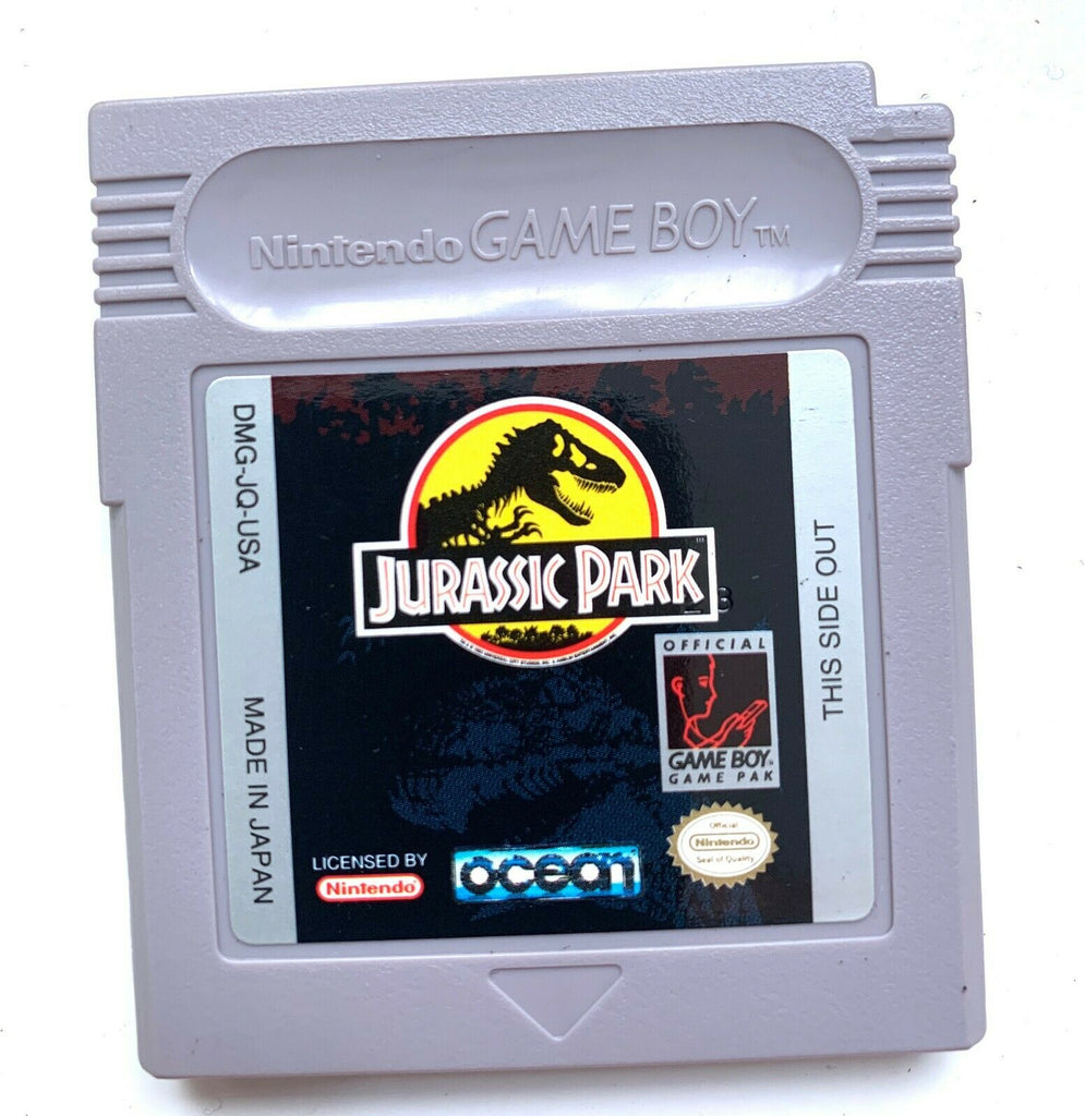 Jurassic Park Original Nintendo GameBoy Game - Tested - Working - Authentic!