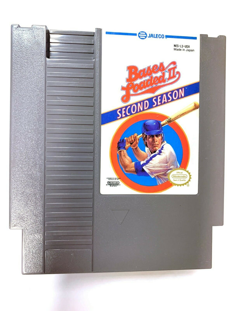 Bases Loaded II 2 Second Season ORIGINAL Nintendo NES Game Tested Working