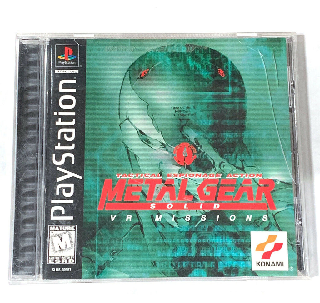 Metal Gear Solid: VR Missions Sony Playstation 1 PS1 Game