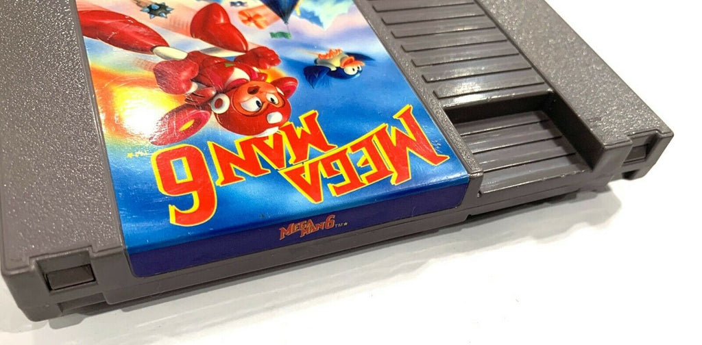 Mega Man 6 ORIGINAL NINTENDO NES GAME Tested + WORKING & **Authentic**