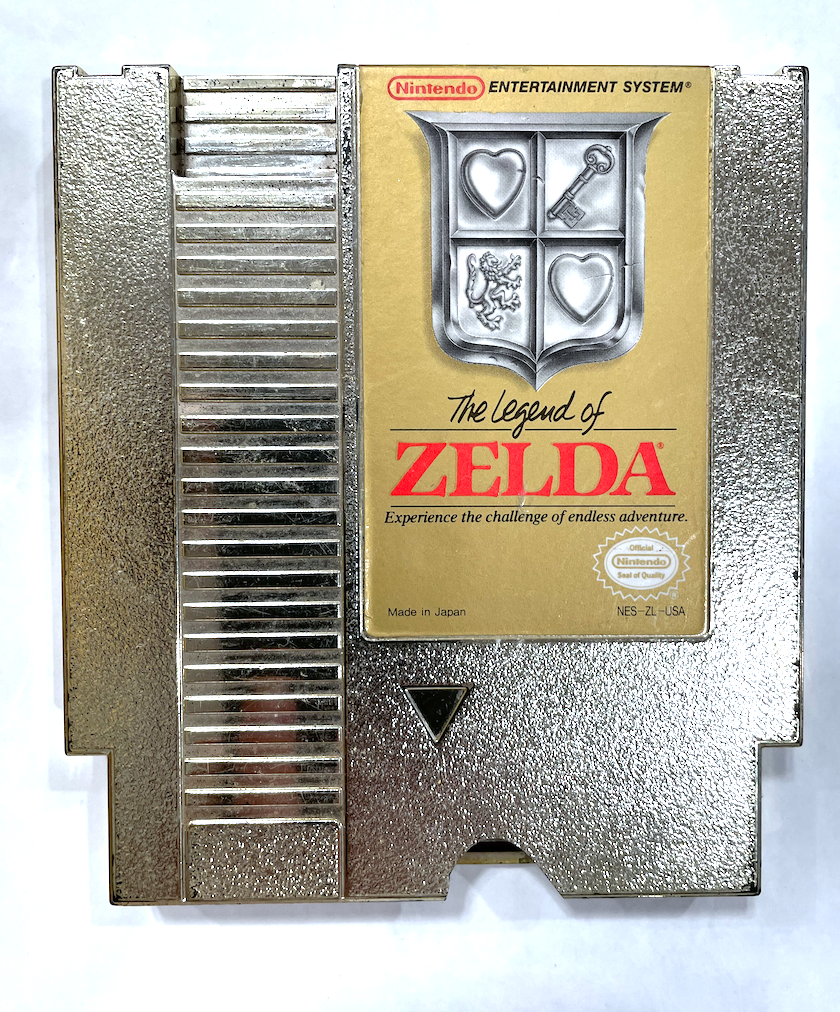 The Legend of Zelda ORIGINAL NINTENDO NES GAME Gold Cartridge NEW SAVE BATTERY!