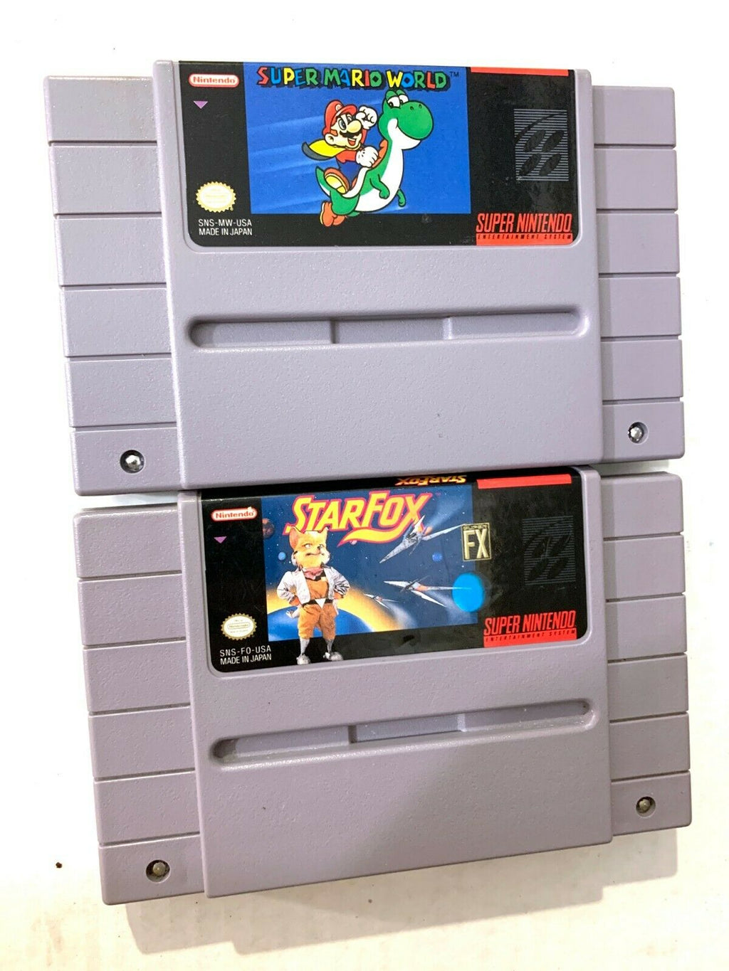 Star Fox - SNES Super Nintendo Game Starfox - Tested Working & AUTHENTIC