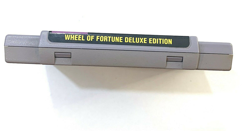 WHEEL OF FORTUNE - SNES Super Nintendo Game - Tested - Working - Authentic!