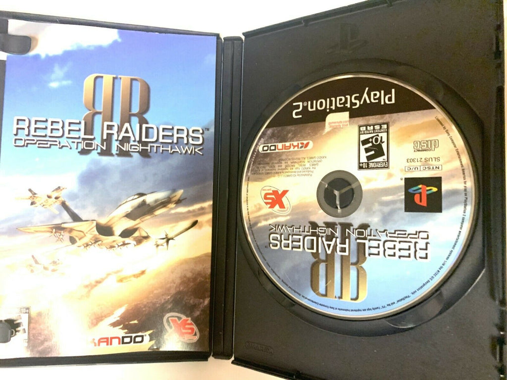 Rebel Raiders: Operation Nighthawk Sony Playstation 2 PS2 Game