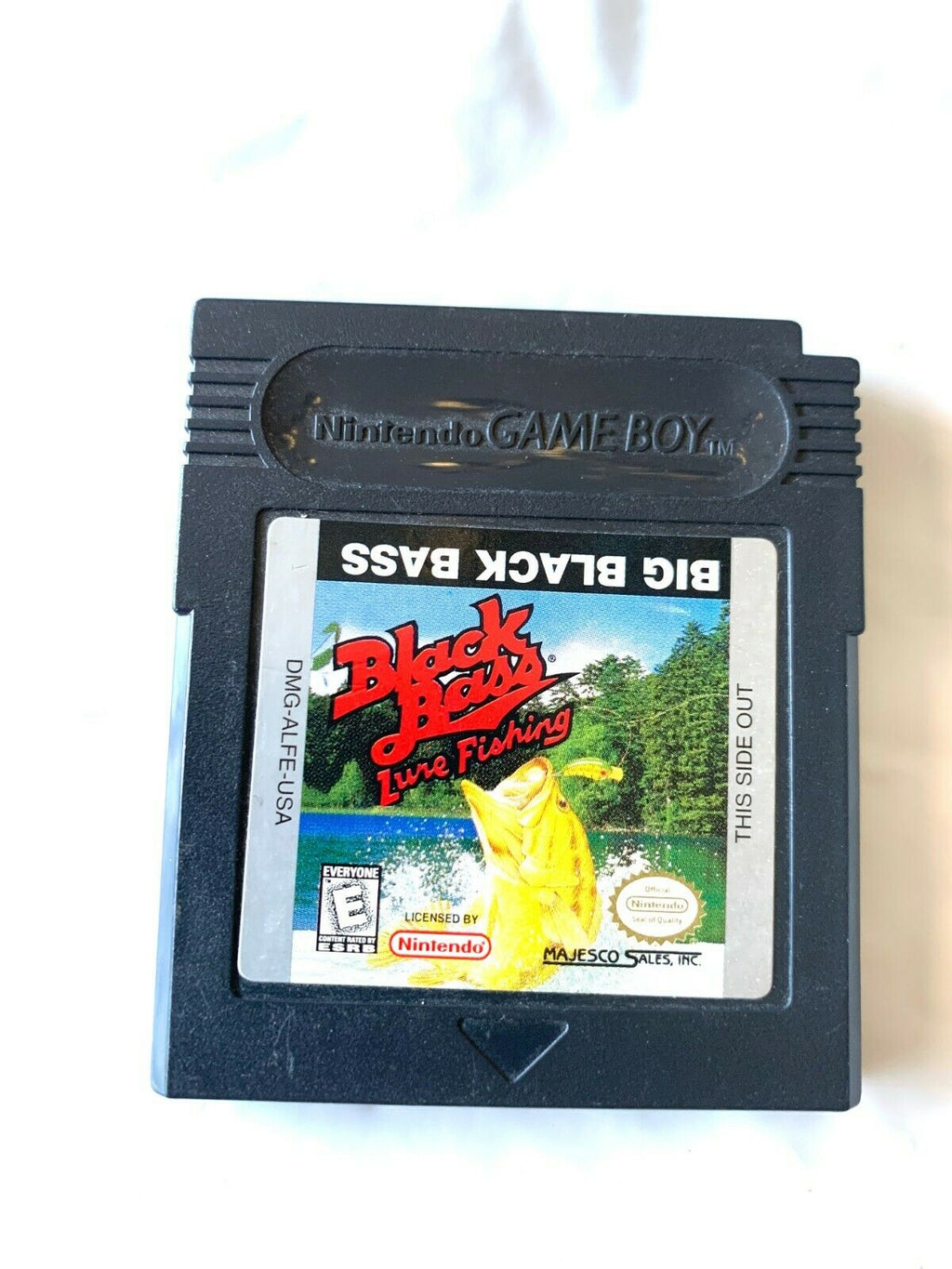 Big Black Bass Lure Fishing Nintendo Game Boy Color Game TESTED WORKIN –  The Game Island