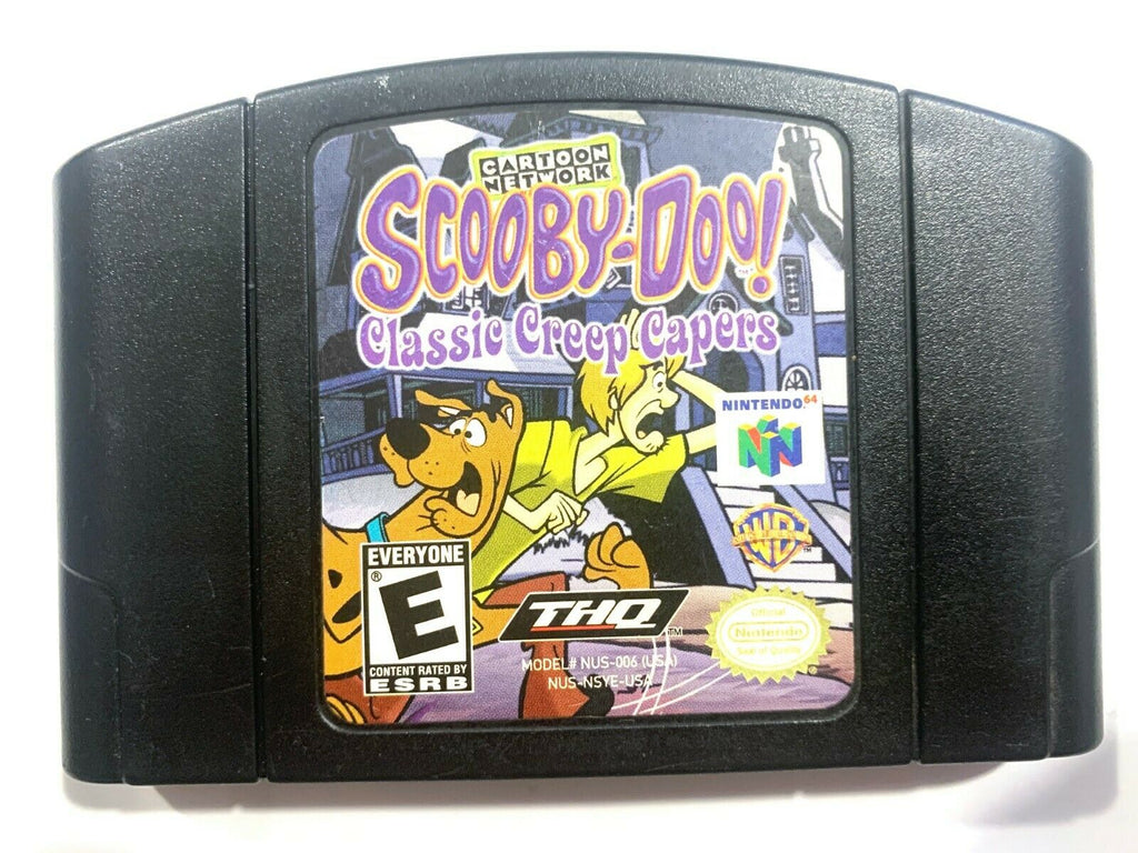 Scooby-Doo Classic Creep Capers (Nintendo 64, N64) - Authentic Tested Working!