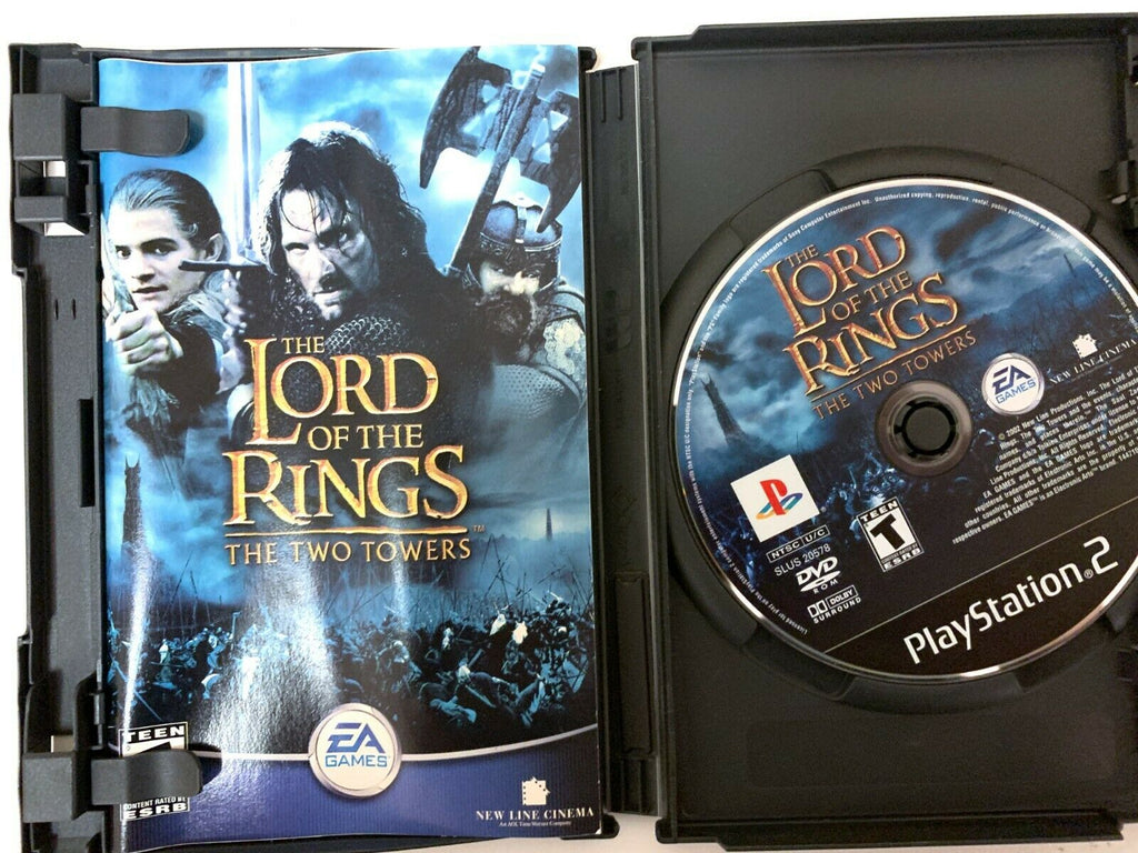 Lord of the Rings: The Two Towers Sony Playstation 2 Game