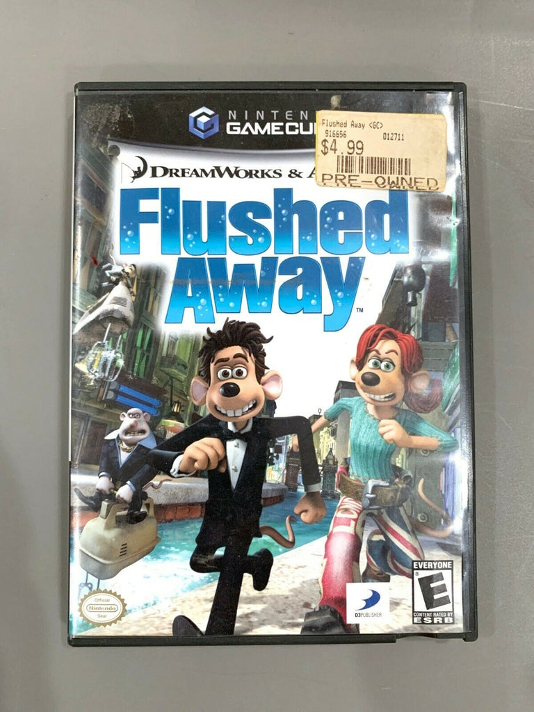 Flushed Away Nintendo Gamecube Game