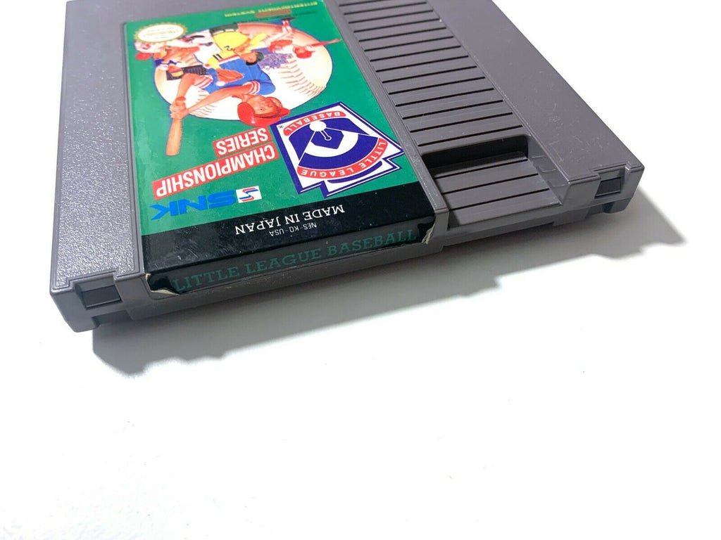 Little League Baseball ORIGINAL NINTENDO NES GAME Tested WORKING Authentic!