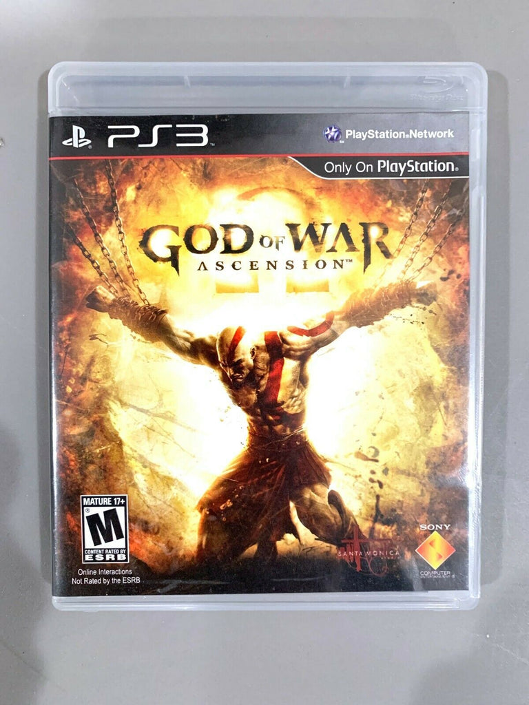 God of War: Ascension (Sony PlayStation 3, 2012) PS3 game CIB Tested + Working!