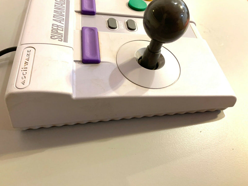 Asciiware Super Advantage Super Nintendo SNES Joystick Video Game Controller