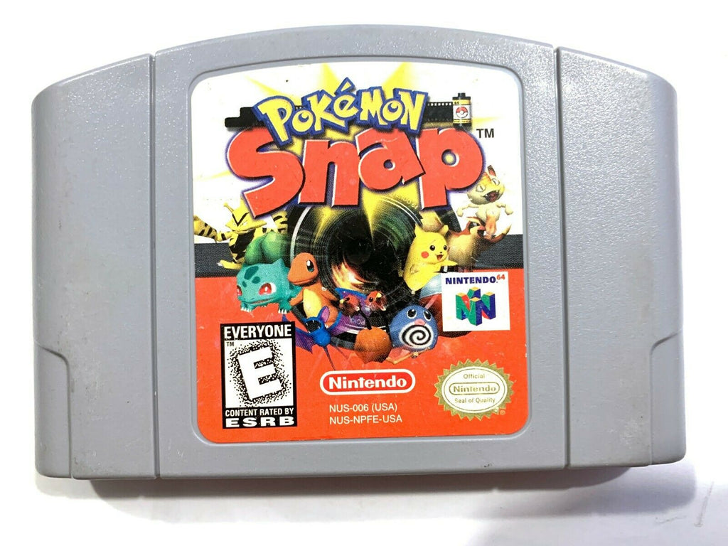 POKEMON SNAP Nintendo 64 N64 Game - Tested - Working - Authentic!