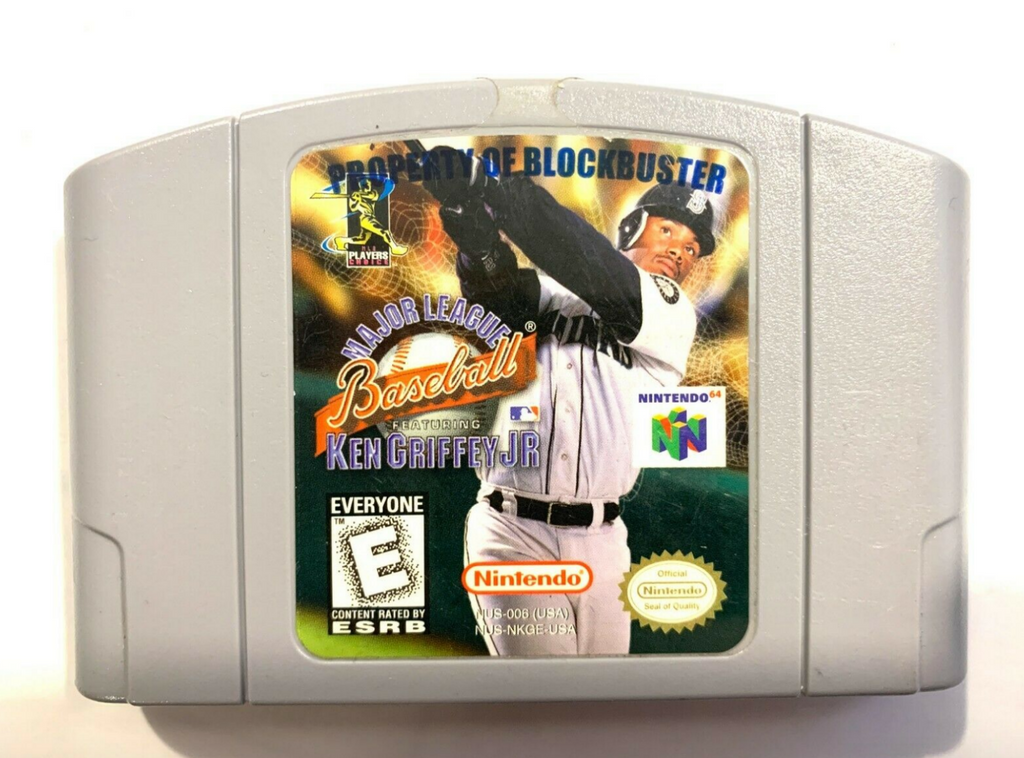 Major League Baseball Ken Griffey Jr Nintendo N64 Game
