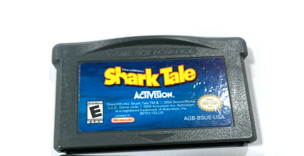 DreamWorks' Shark Tale (Nintendo Game Boy Advance, GBA, 2004) Tested Working