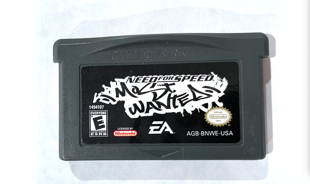 Need for Speed Most Wanted - Authentic Nintendo Game Boy Advance GBA Game