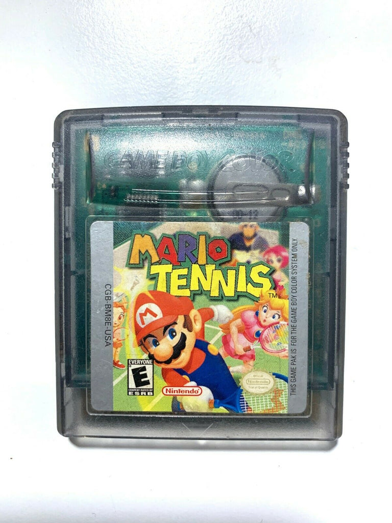 Mario Tennis - GameBoy Color Game - Tested - Working - Authentic!