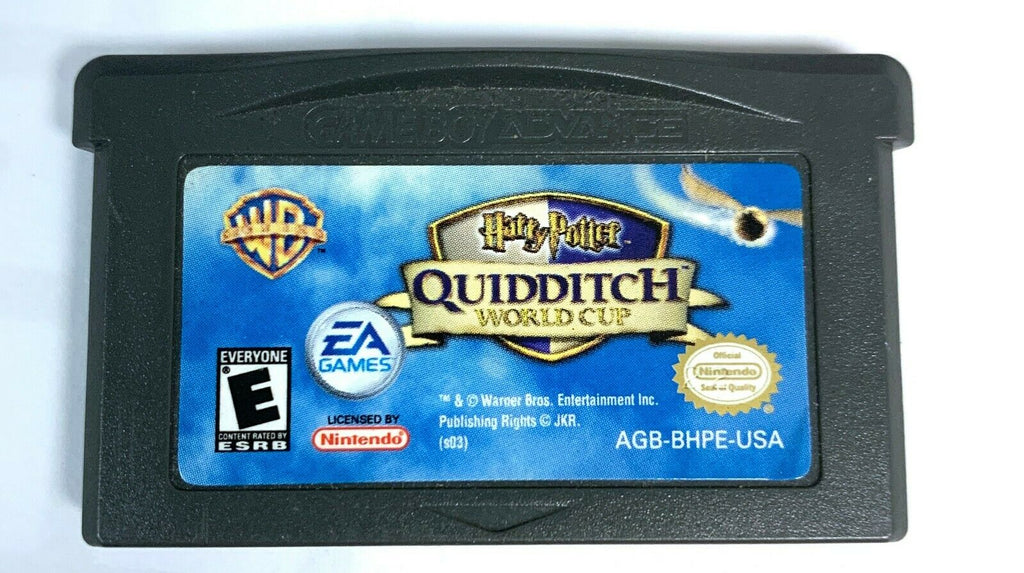 HARRY POTTER: QUIDDITCH WORLD CUP NINTENDO GAMEBOY ADVANCE SP GBA