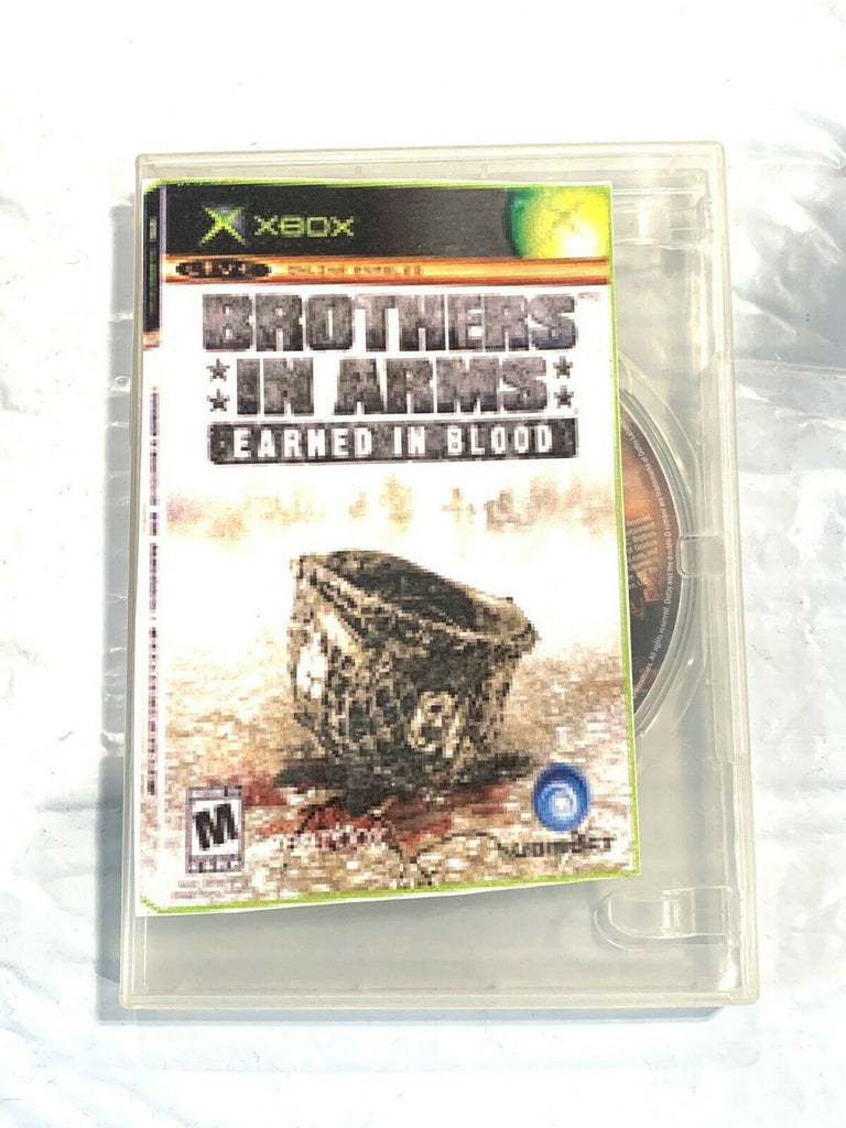 Brothers in Arms: Earned in Blood (Microsoft Xbox, 2005) Game