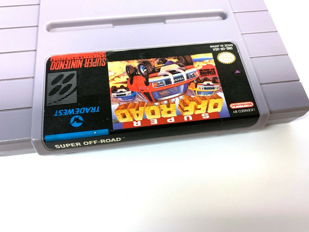 Super Off Road - SNES Super Nintendo Game - Tested - Working - Authentic!