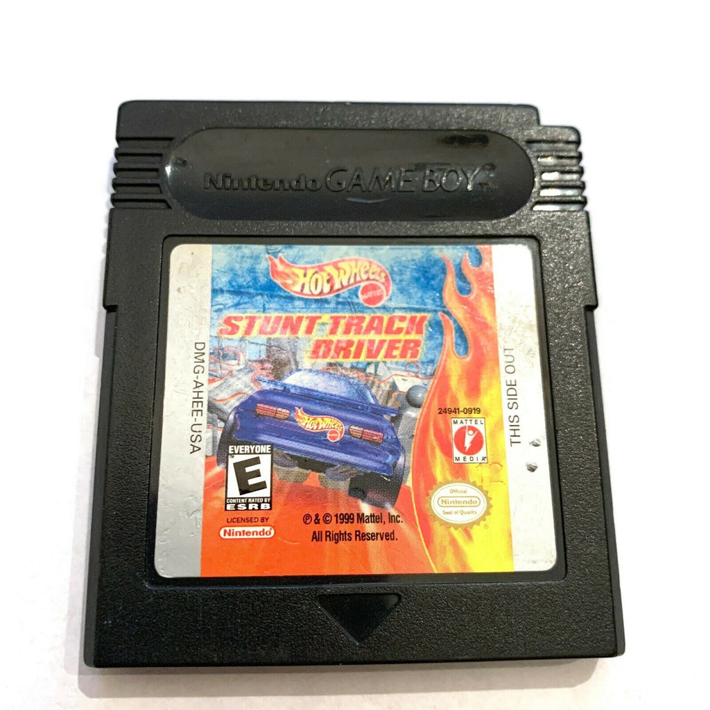 Hot Wheels: Stunt Track Driver Nintendo Game Boy Color GB Advance SP