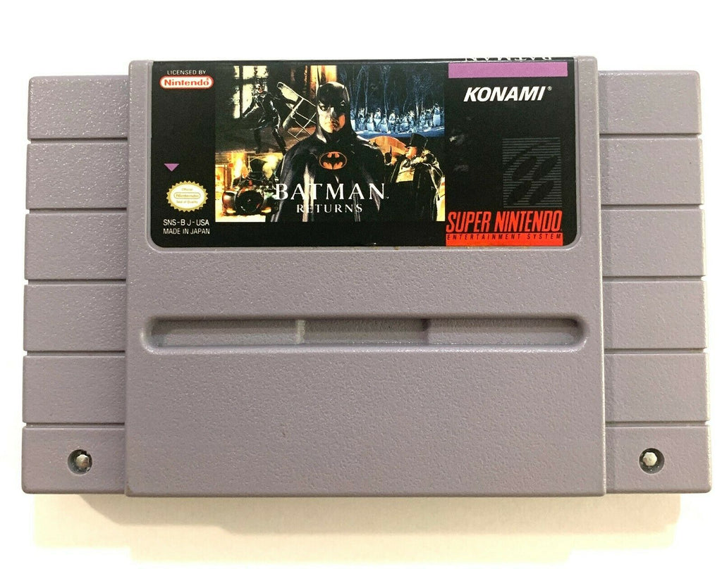 Batman Returns - Super Nintendo SNES Game - Tested - Working - Authentic!