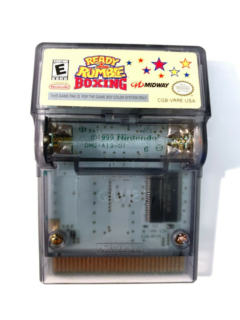 Ready 2 Rumble Boxing ~ Nintendo Game boy Color GBC ~ Gameboy cleaned & tested