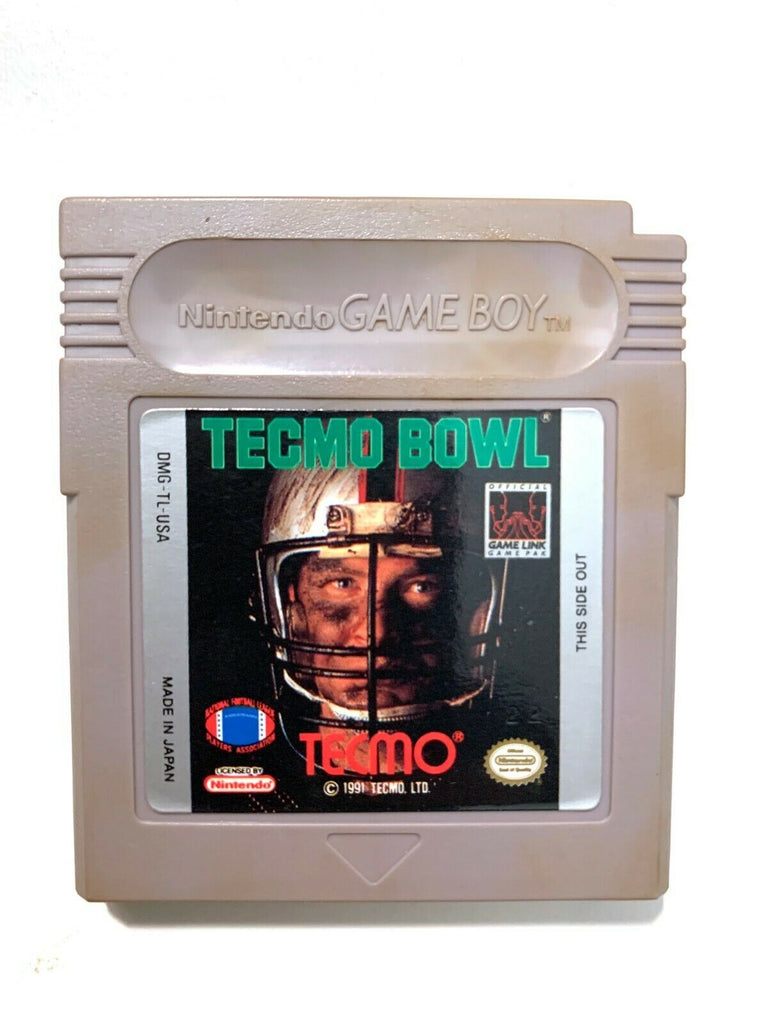 Tecmo Bowl ORIGINAL Nintendo Game Boy Game Tested + Working!