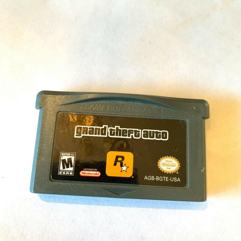 Grand Theft Auto GTA Original NINTENDO Gameboy Advance Game AUTHENTIC Tested GBA