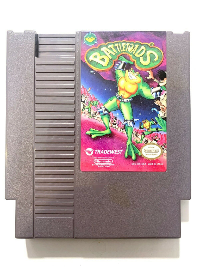Battletoads (Nintendo Entertainment System NES) Good Authentic Cart Battle Toads